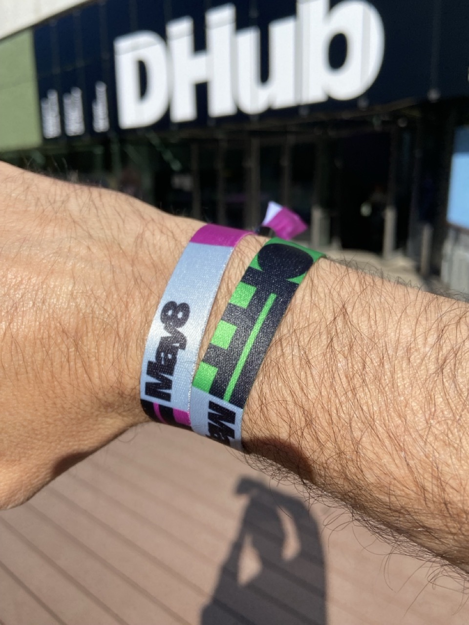 My double wristband at OFFF
